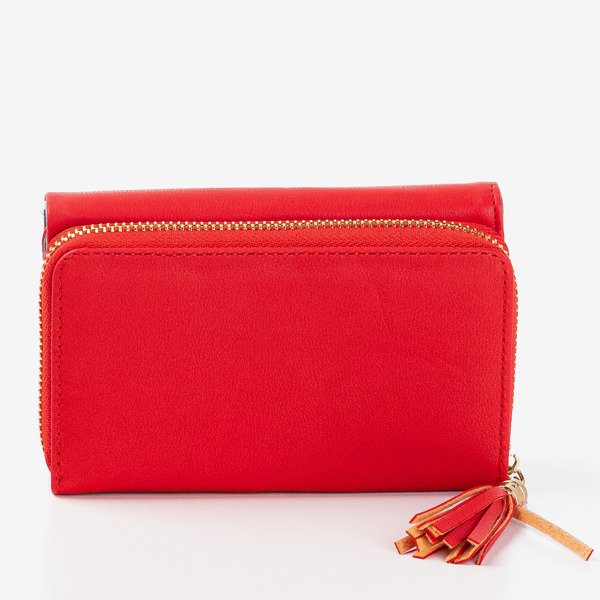 Kis piros pénztárca nőknek - Pénztárca