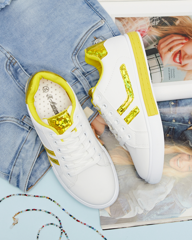 Fehér női sportcipő Winonh- Footwear