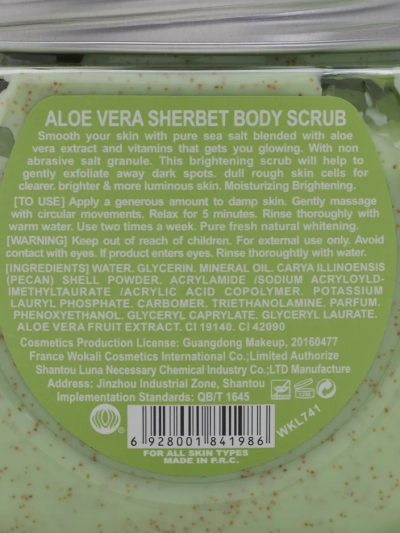 Testradír aloe verával 350ml