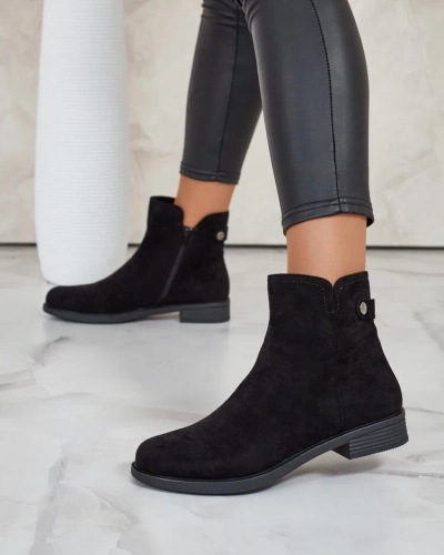 Royalfashion Női eko velúr Dovilla csizma