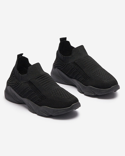 Fekete női slip-on sportcipő Stoddu- Footwear