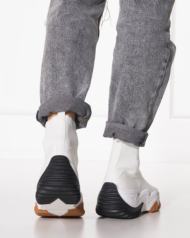 Fehér Női Tenera Platform magas tornacipő - Lábbeli