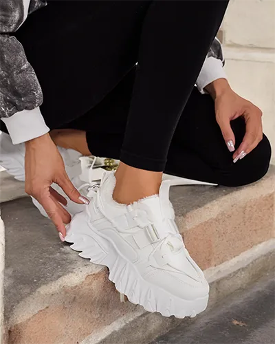 Royalfashion Női melegített Losgos tornacipő