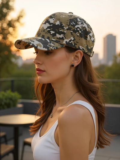 Royalfashion CamoFlex terepmintás baseball sapka
