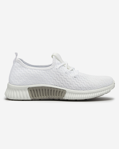 Fehér női szövet sportcipő Vobbu- Footwear