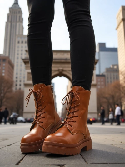 Royalfashion Női Bumalo fűzős csizma