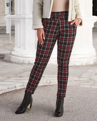 Royalfashion Melegített női teggings nadrág PLUS SIZE