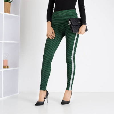 Zöld kutyás leggings - ruházat