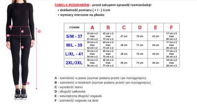 Fekete női 3/4-es nadrág - Ruházat