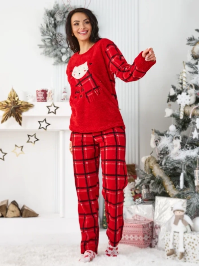 Royalfashion Női kockás pizsama
