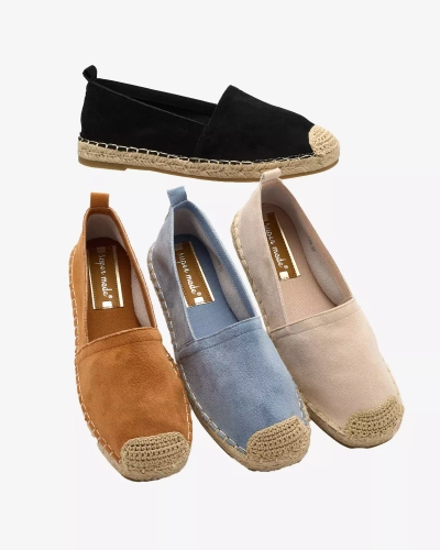 Royalfashion Bézs női espadrilles Lessilla