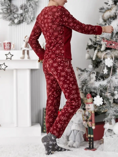 Royalfashion Női pizsamák nyuszival, fleece-szerű anyagból készült
