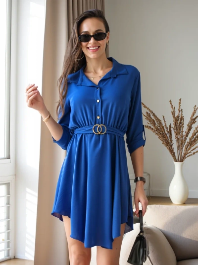 Royalfashion Elegáns női térd hosszú ruha