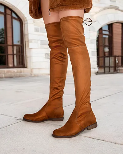 Royalfashion Női Félig Magas Csizma Lianas