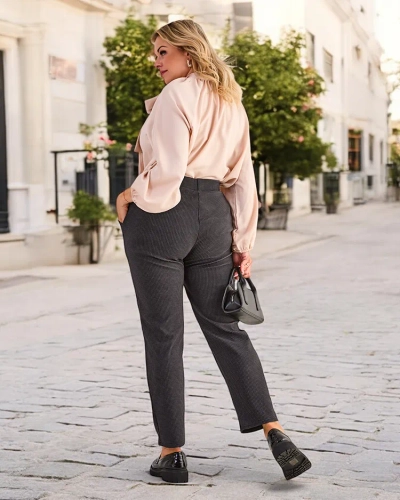 Royalfashion női szigetelt pöttyös treggings