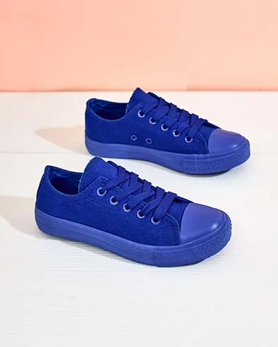 Royalfashion Tirim fűzős gyermek tornacipő