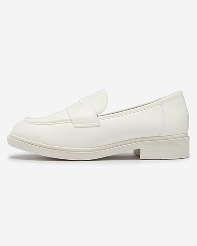 Női mokaszin fehér színben Selenna- Footwear