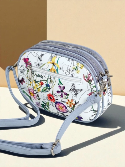 Royalfashion Kisméretű női kézitáska ökobőrből Floriana