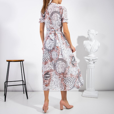 Női fehér maxiruha - Ruházat