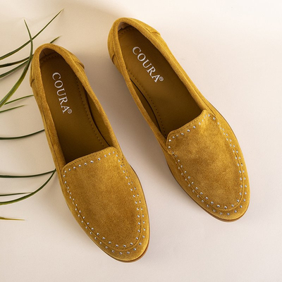 Női mustárcipők Iliana sugárzóval - Lábbeli