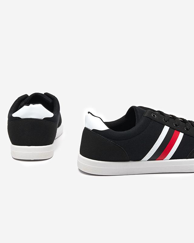 Fekete férfi sportcipő Jerek tornacipő - Lábbeli