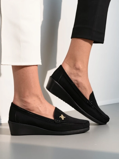 Royalfashion Női mokaszin alacsony sarokkal Lomman