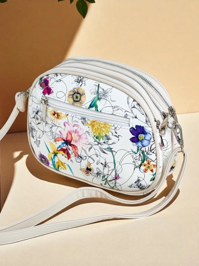 Royalfashion Kisméretű női kézitáska ökobőrből Floriana