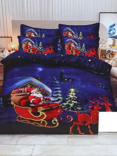 Royalfashion karácsonyi ágynemű szett 160x200 komplett 3 részes