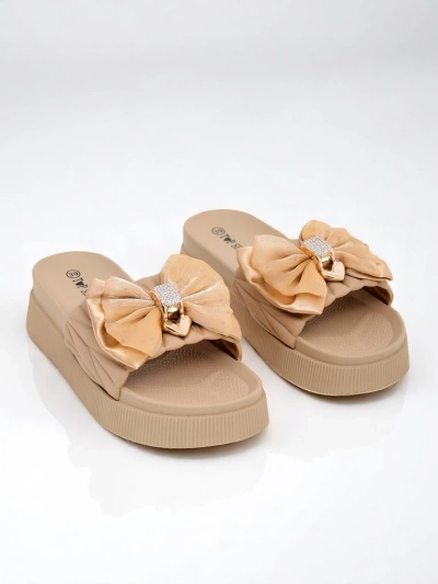 Royalfashion Női platform papucs masnival Sento Pace