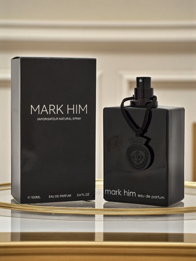 Mark Him Black ihlette férfi Eau de Parfum