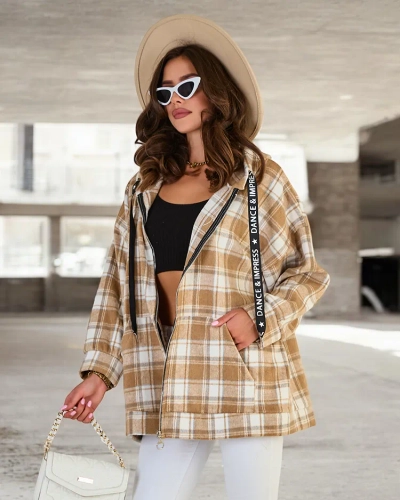 Royalfashion női ing típusú kabát