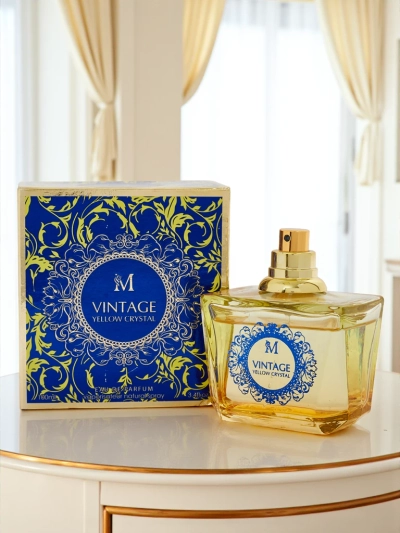 Vintage Yellow Crystal ihlette női Eau de Parfum