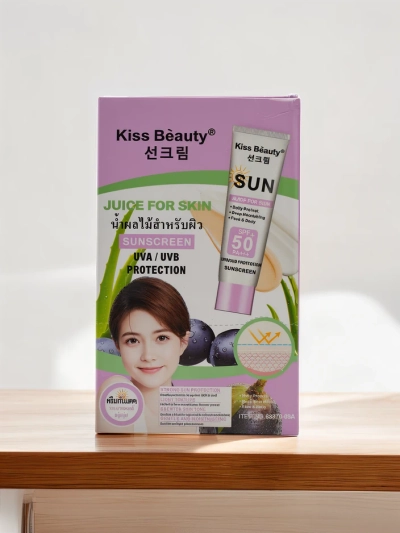 Kiss Beauty Napvédő Krém 50 SPF tasakokban 30mlx10db