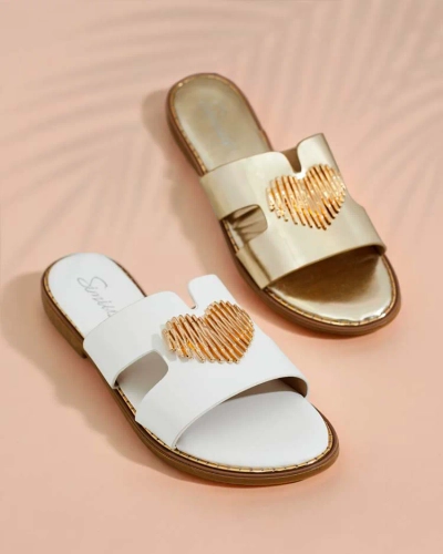 Royalfashion Női Olis lapos talpú flip-flop
