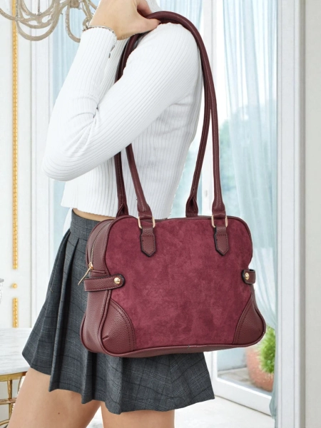 Erelle női shopper táska, öko bőr