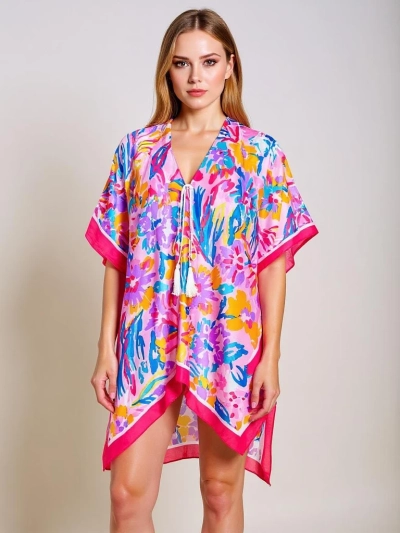 Pareo Selene Colore – többszínű Royalfashion tunika V-nyakkal