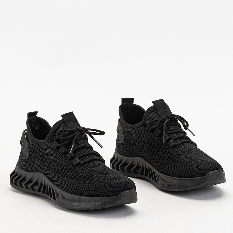 Zenosi fekete női edzőcipő - lábbeli