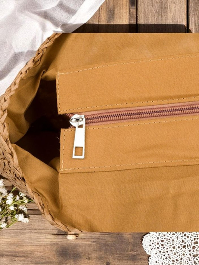 Királyi divat Női szalmatáska Flora Grande