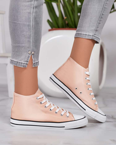 Royalfashion női Tumossa magas tornacipő