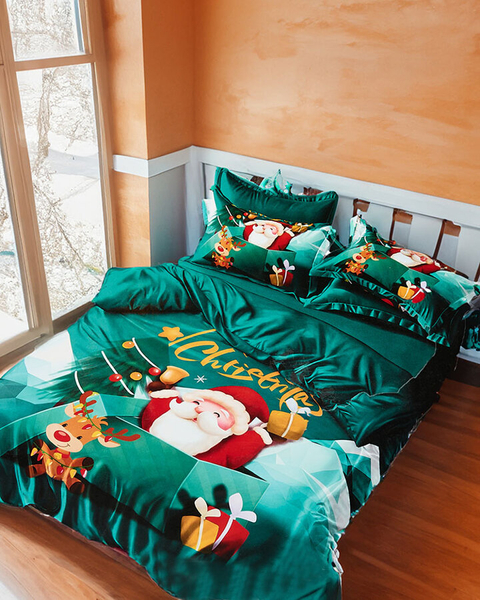 Royalfashion karácsonyi ágynemű 140x200 4 részes készlet