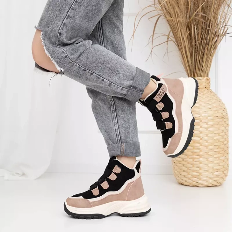 OUTLET Filippa rózsaszín szigetelt női sportcipő - Lábbeli