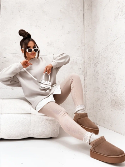 Royalfashion pamut női hoodie levehető aljjal