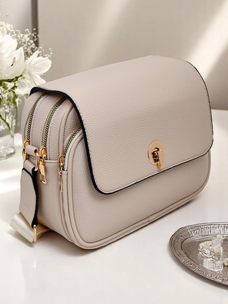 Királyi divat kis méretű női öko-bőr kézitáska 2 rekesszel