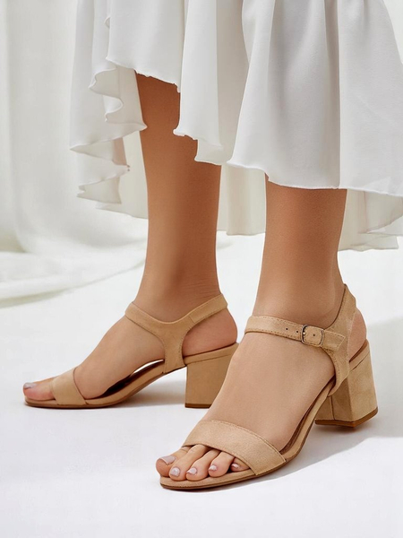 Royalfashion női környezetbarát velúr szandálok Quarter