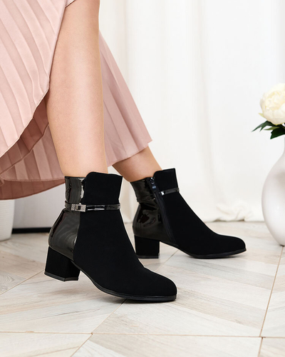 Royalfashion Női alacsony tűsarkú csizma Tevrata