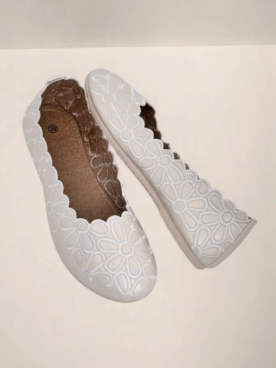 Royalfashion Floral női balettcipők Magerro