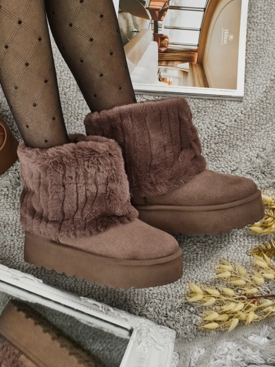 Női szőrmés hócsizma stílusú cipő Irelle