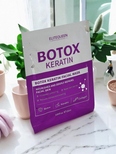 Botox&Keratin Lapos Arcmaszk – hidratál és csökkenti a ráncokat