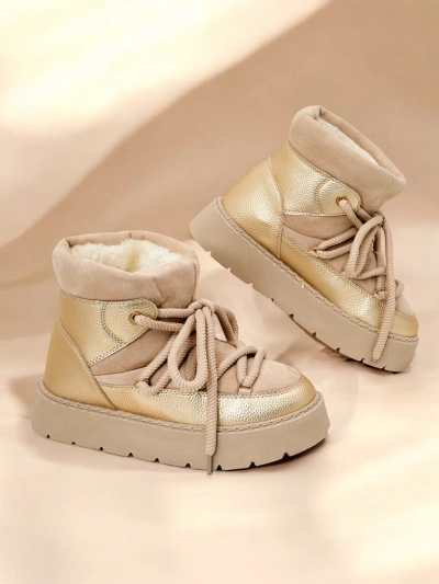 Royalfashion Női fűzős hótaposók Iniuc