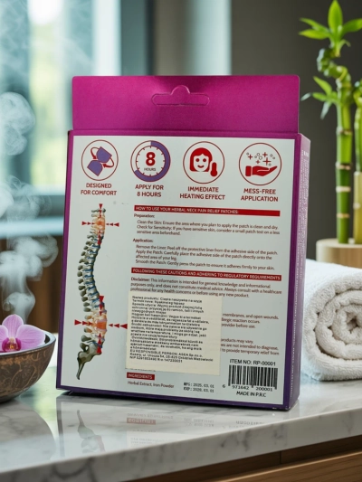 Aurora Therma - Melegítő tapaszok nyakra és tarkóra 50 g (6 db)